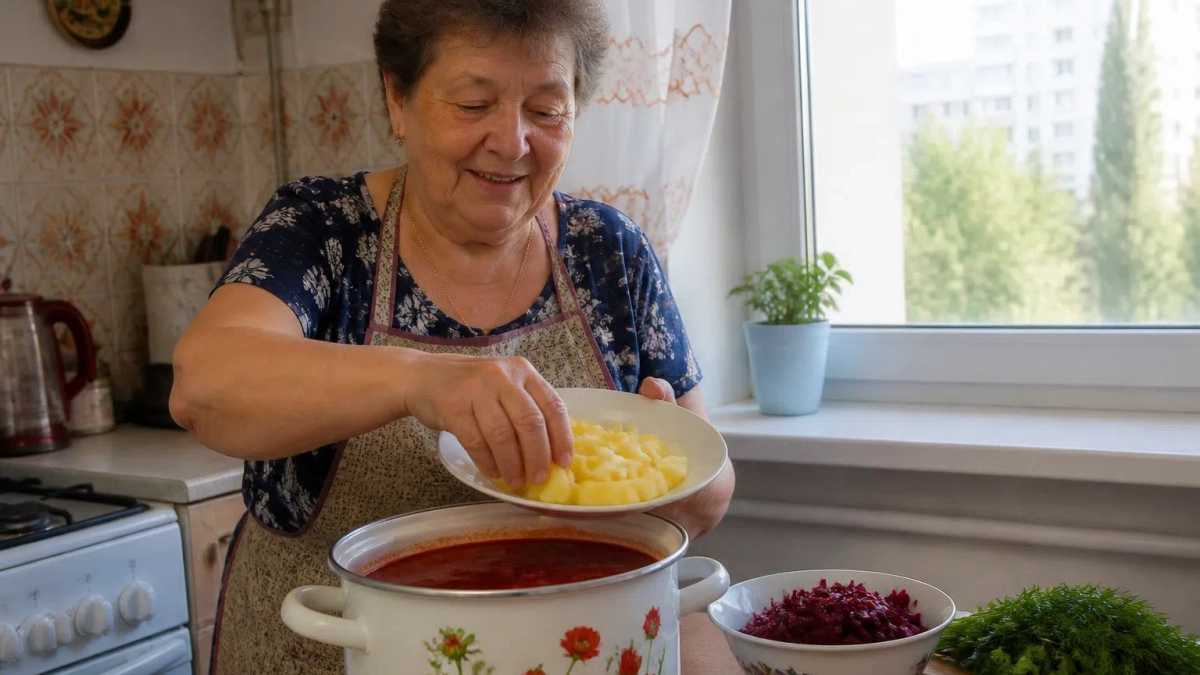 Секретный ингредиент в борщ: так готовили наши бабушки, чтобы цвет оставался ярко‑рубиновым даже после кипения