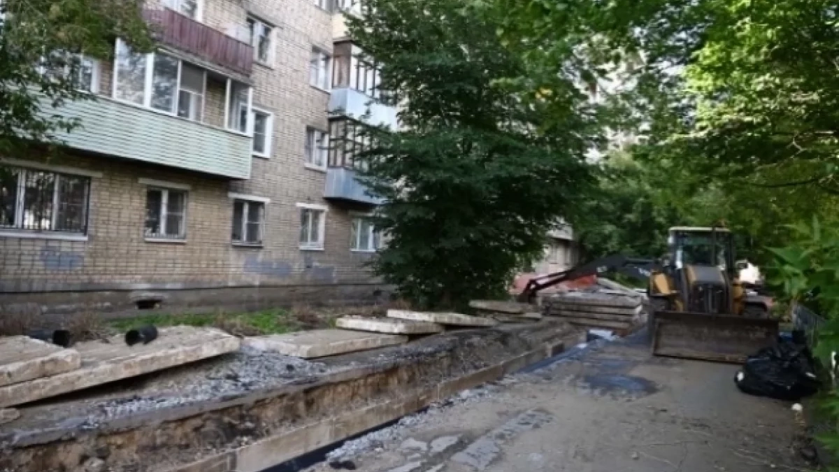 В Рыбинске благоустроят раскопанные участки после обновления 10,9 километра теплосетей