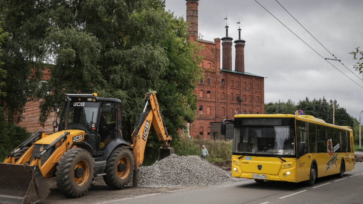 В Рыбинске на улице Кладовой к октябрю обустроят новую автобусную остановку