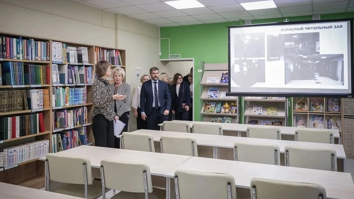 В Рыбинске открыли две модельные библиотеки с планетарием и эколабораторией