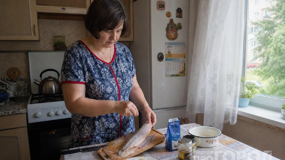 Селёдку теперь не мариную в рассоле: сухая засолка — и на следующий день подаю к картошечке