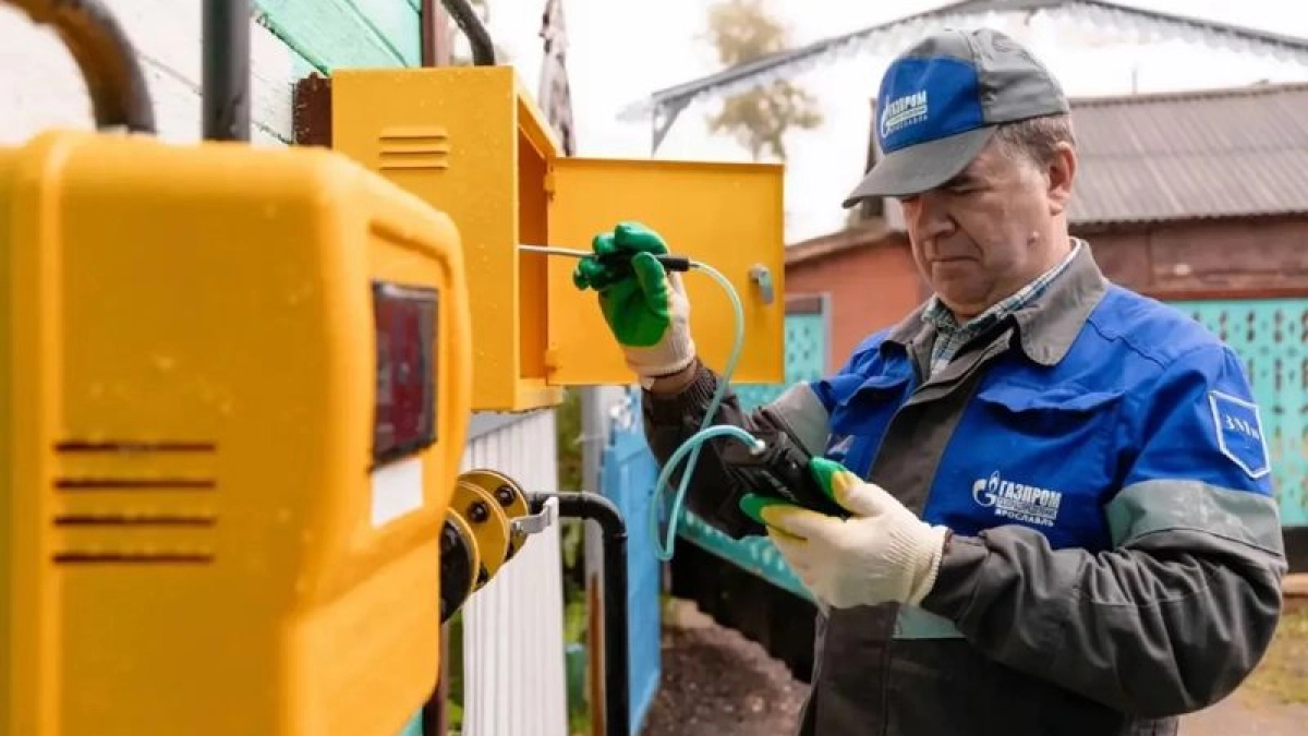 В село Новое Ярославской области провели газ для 182 домовладений