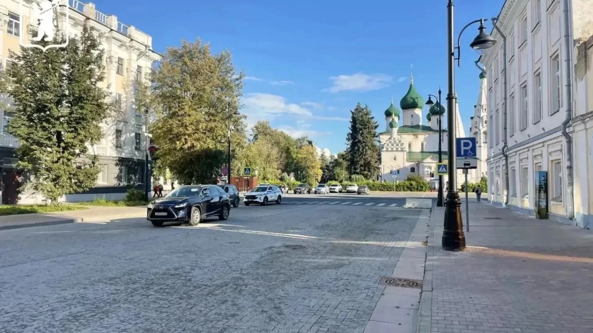 В Ярославле открыли для проезда обновленную улицу Советскую