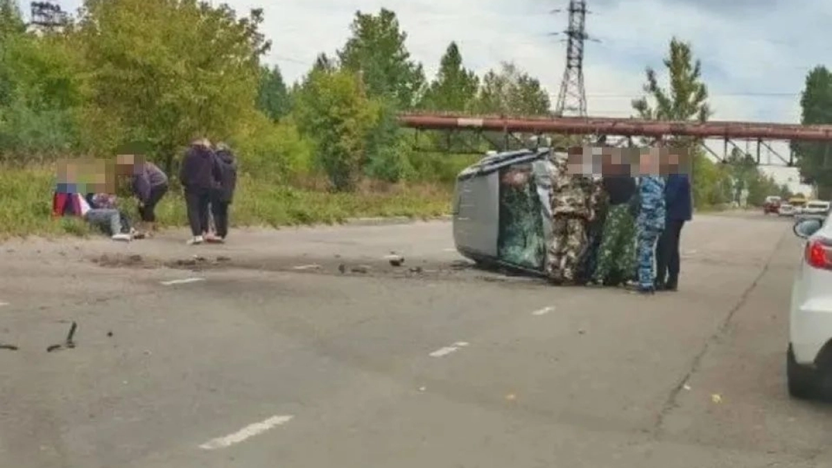 В ДТП на Промышленном шоссе пострадал двухлетний ребенок