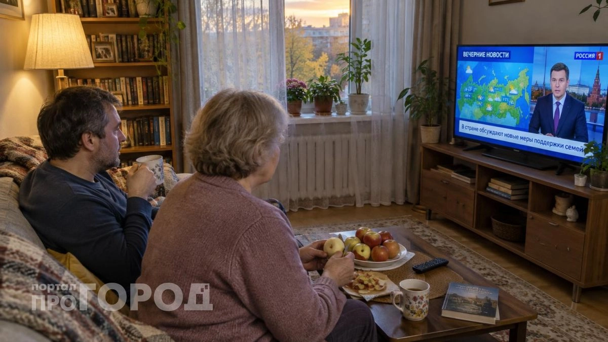 Магия голубого экрана: как первые выпуски новостей изменили наш быт и приучили к вечерним ритуалам у ТВ
