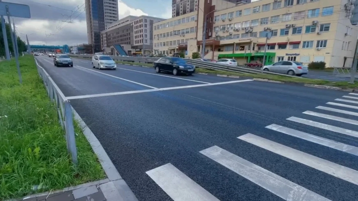 В Ярославле завершили второй этап масштабного ремонта Московского проспекта