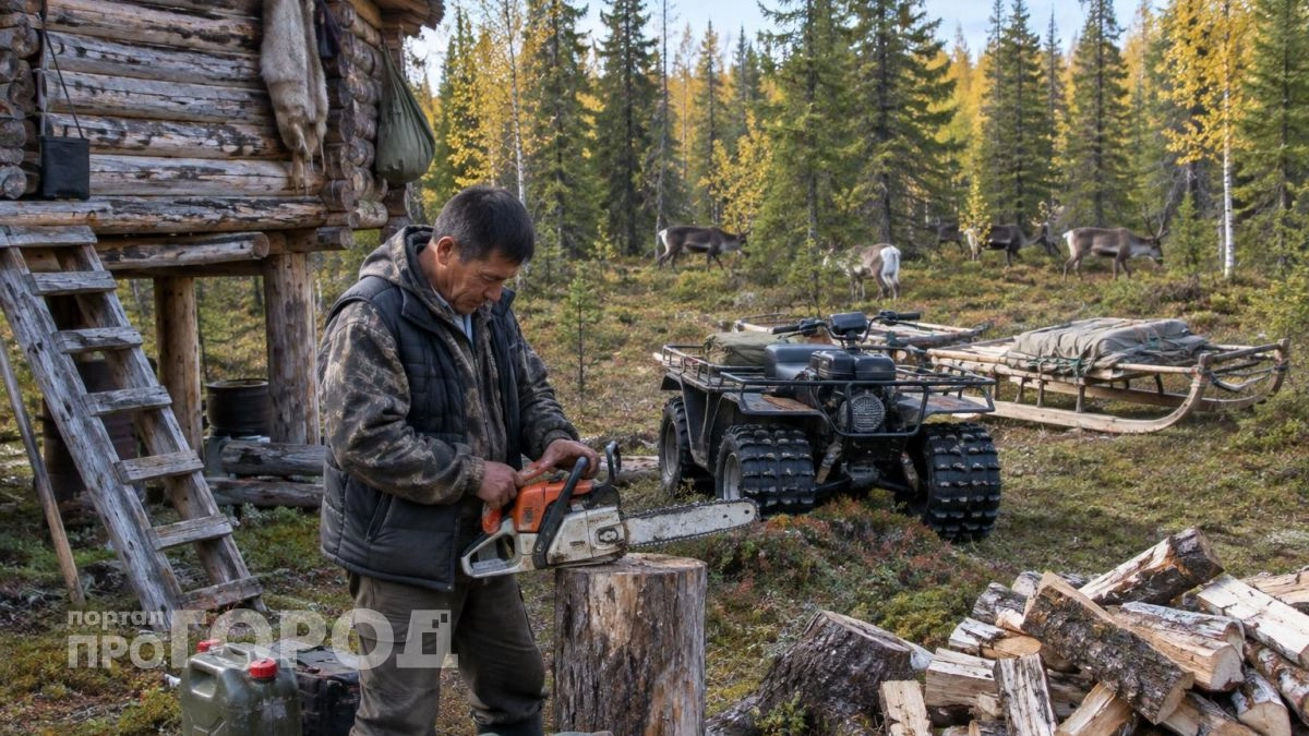 Секреты выживания в тайге: как ханты зарабатывают на дорогую технику, не покидая своих лесных угодий