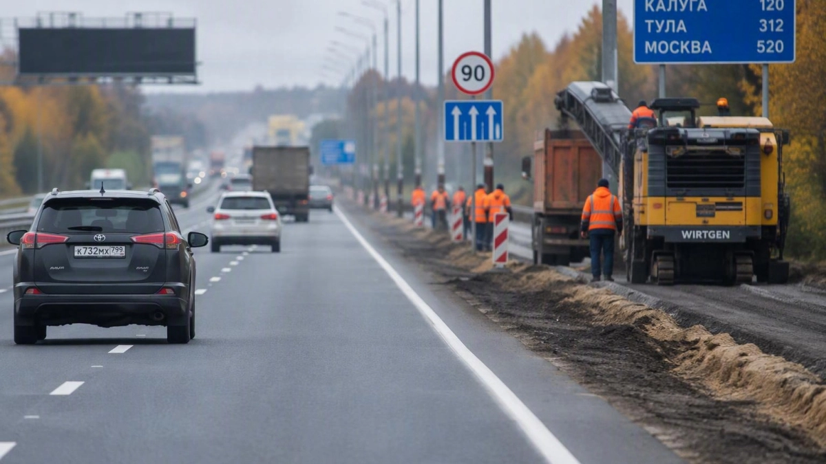 Для расширения участка трассы М8 у Переславля выбрали подрядчика