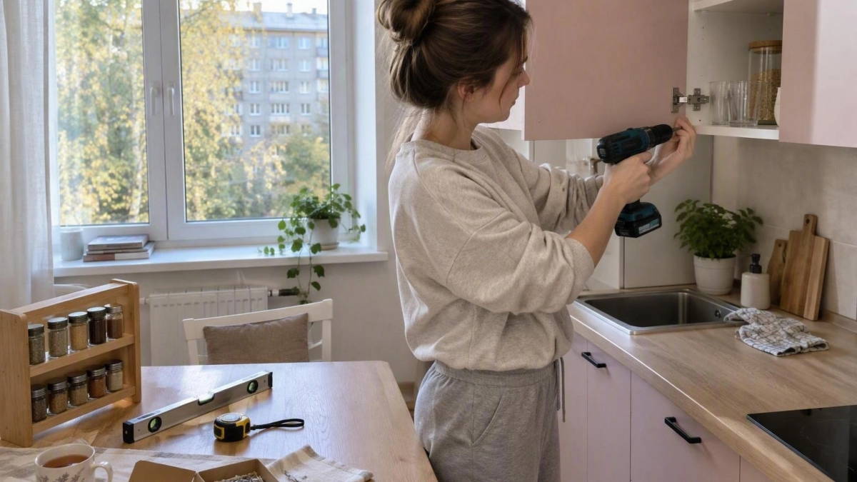 Скучные фасады кухни в топку: заказываю на Ozon молдинги по 20 штук — мастерю элитные фрезерованные дверцы