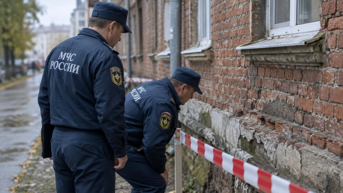 В Рыбинске ввели режим ЧС из за угрозы обрушения стены и крыши