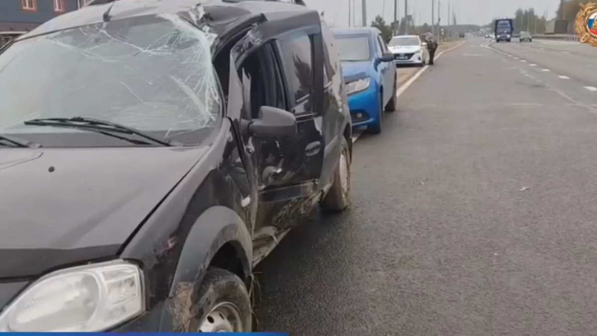 Пять человек и двое детей попали в больницу после ДТП под Ярославлем