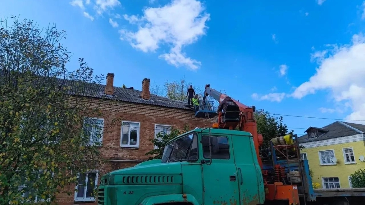 В 22 домах Кубринска закрыли кровли и окна: жителям готовят первые компенсации
