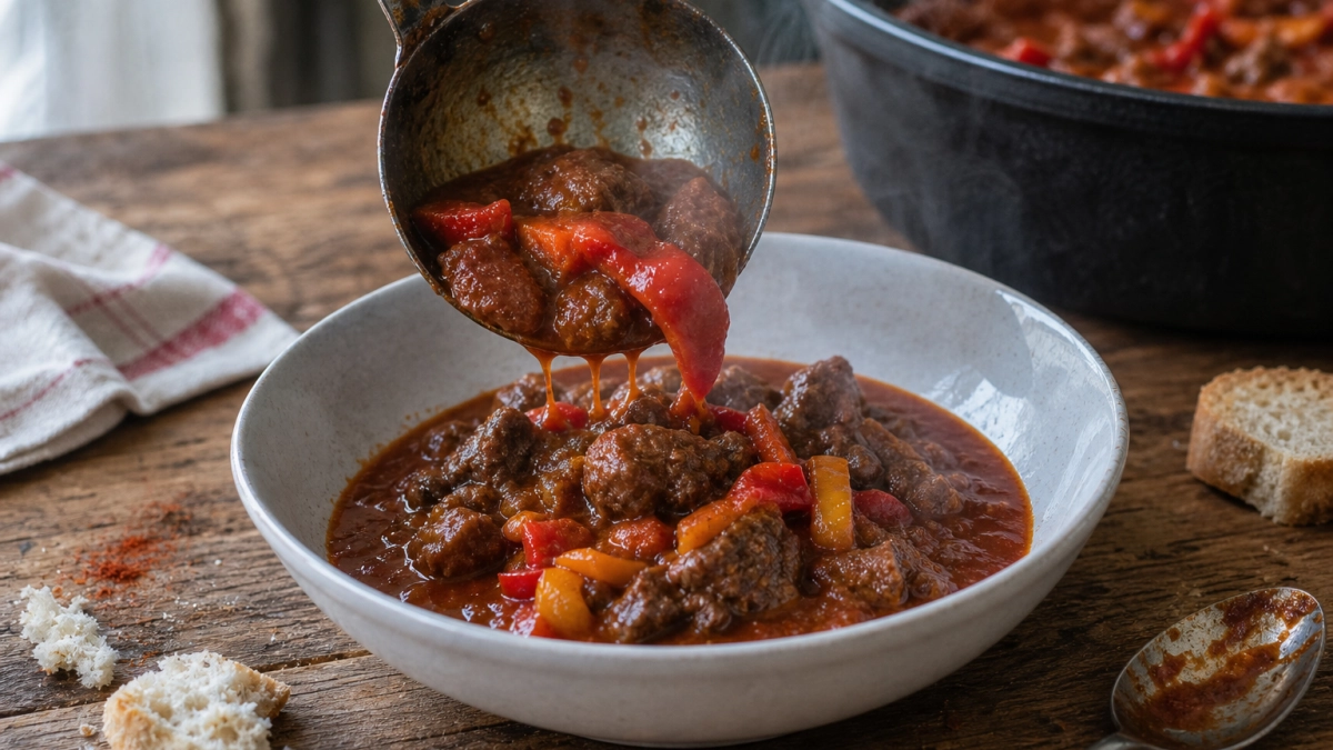 Добавляю 1 кусочек к мясу — и гуляш получается как в венгерской корчме: мягкий, густой и душистый