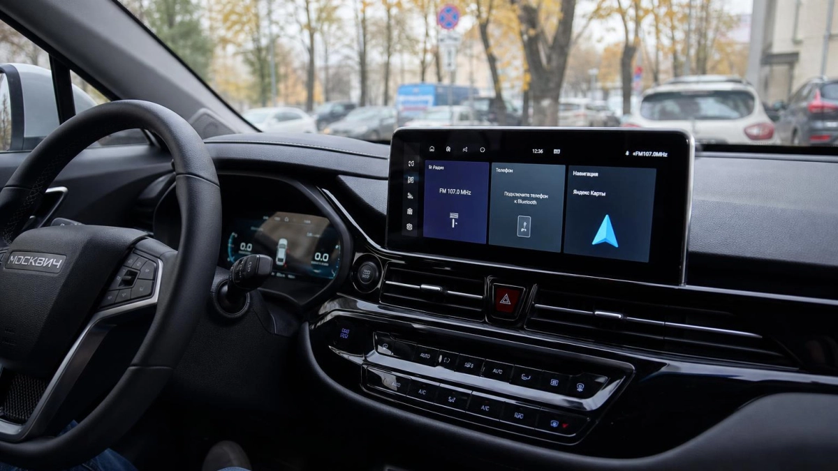 «Москвич 3» и «Москвич 6» получат мультимедиа с «Марусей» и CarPlay