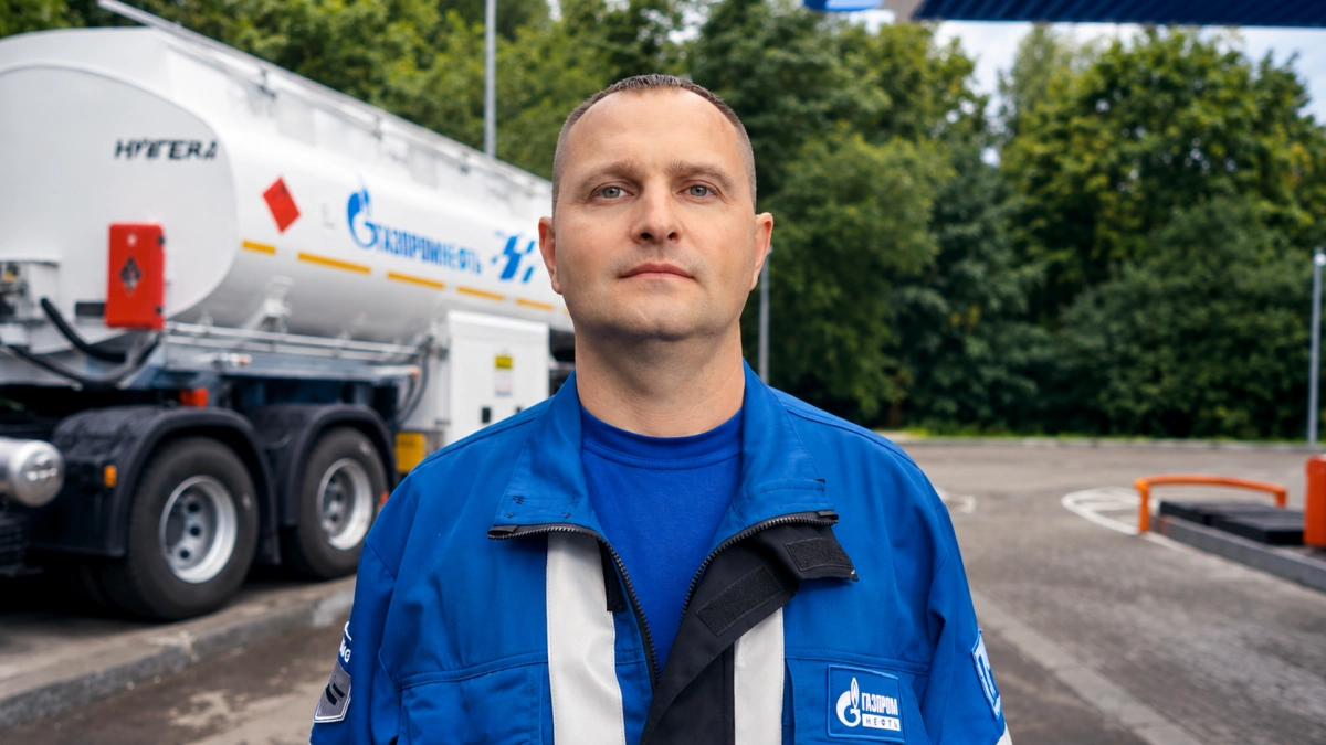 Водитель бензовоза рассказал о своей работе в проекте о профессиях нефтяной отрасли   