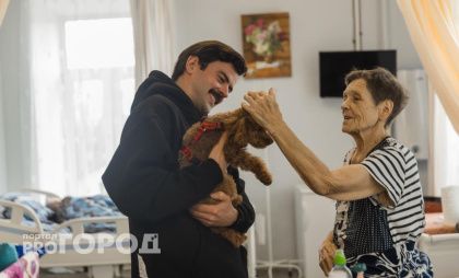 Актер Антон Лапенко провел день в хосписе Ярославской области