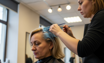 Закрашиваю седину лучше, чем в салоне в 50 лет: получаю красивый, благородный оттенок без желтизны, так как следую трем правилам 