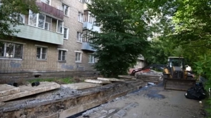 В Рыбинске благоустроят раскопанные участки после обновления 10,9 километра теплосетей