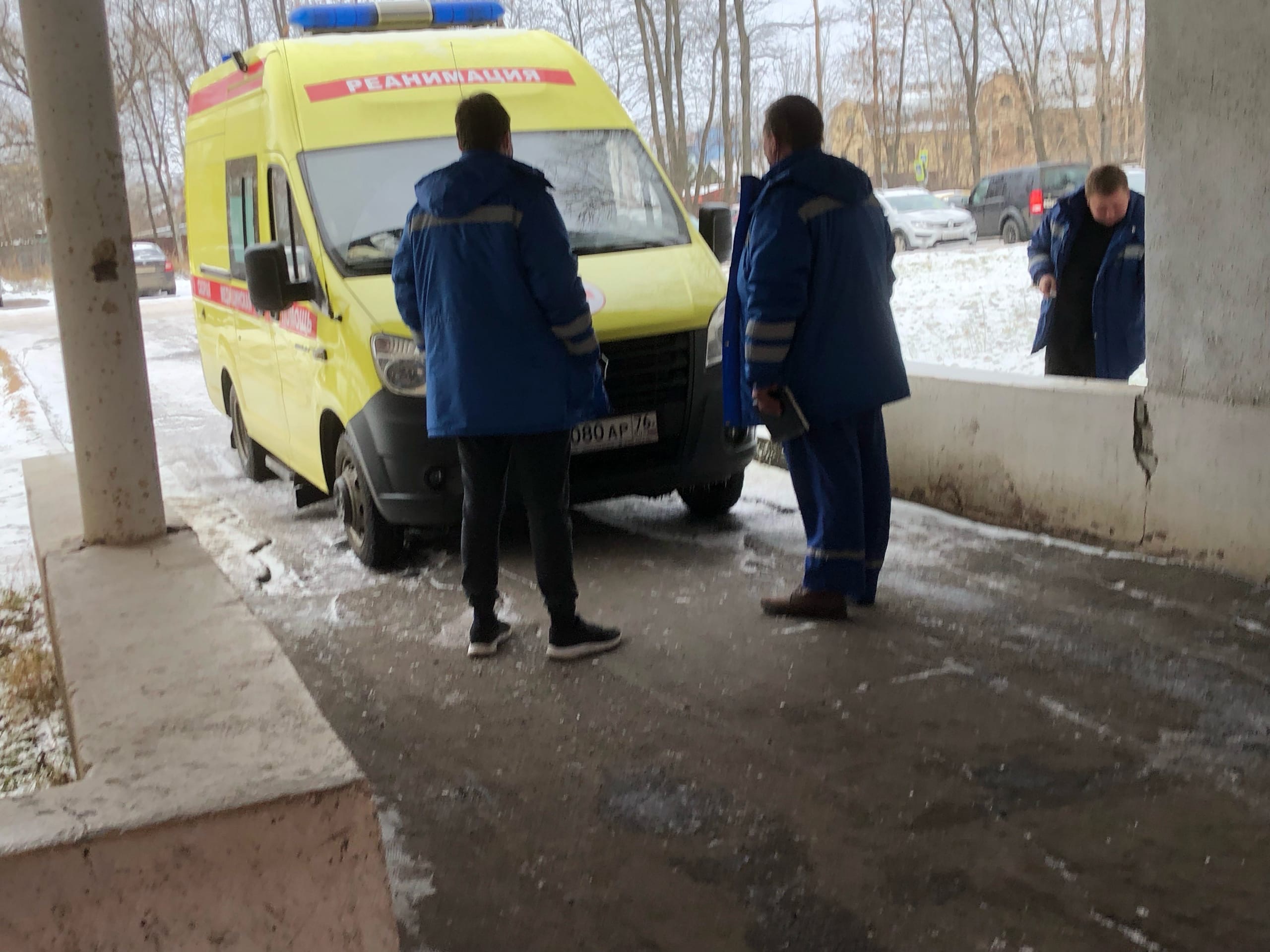 В центре Ярославля женщина на иномарке сбила пешеходов