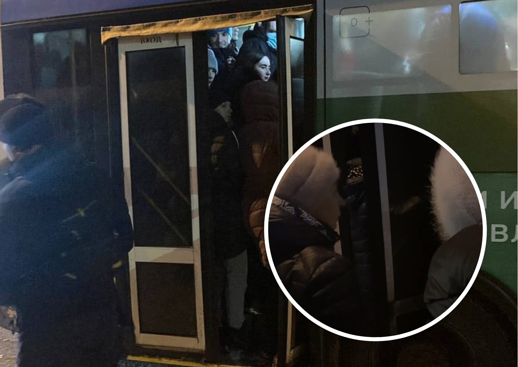 «Женщину вталкивали в салон»: ярославцы мерзнут на остановках из-за набитого транспорта