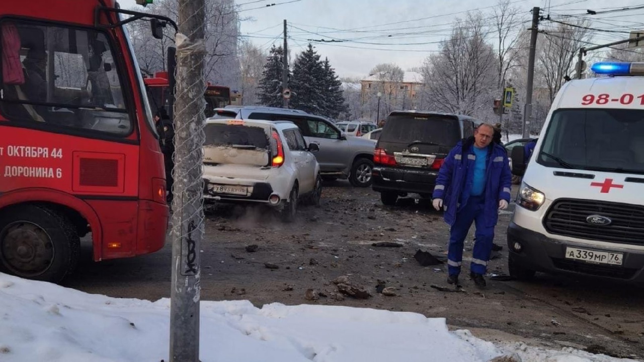 Массовая авария с пострадавшими случилась в центре Ярославля