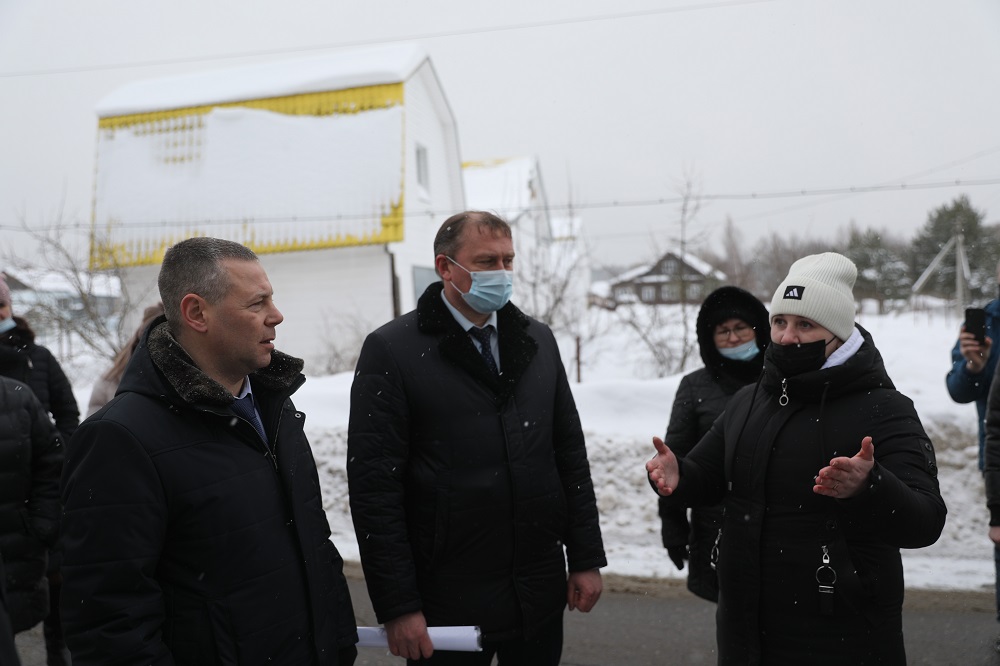 Михаил Евраев ответил на вопросы жителей Пошехонья и журналистов местной газеты