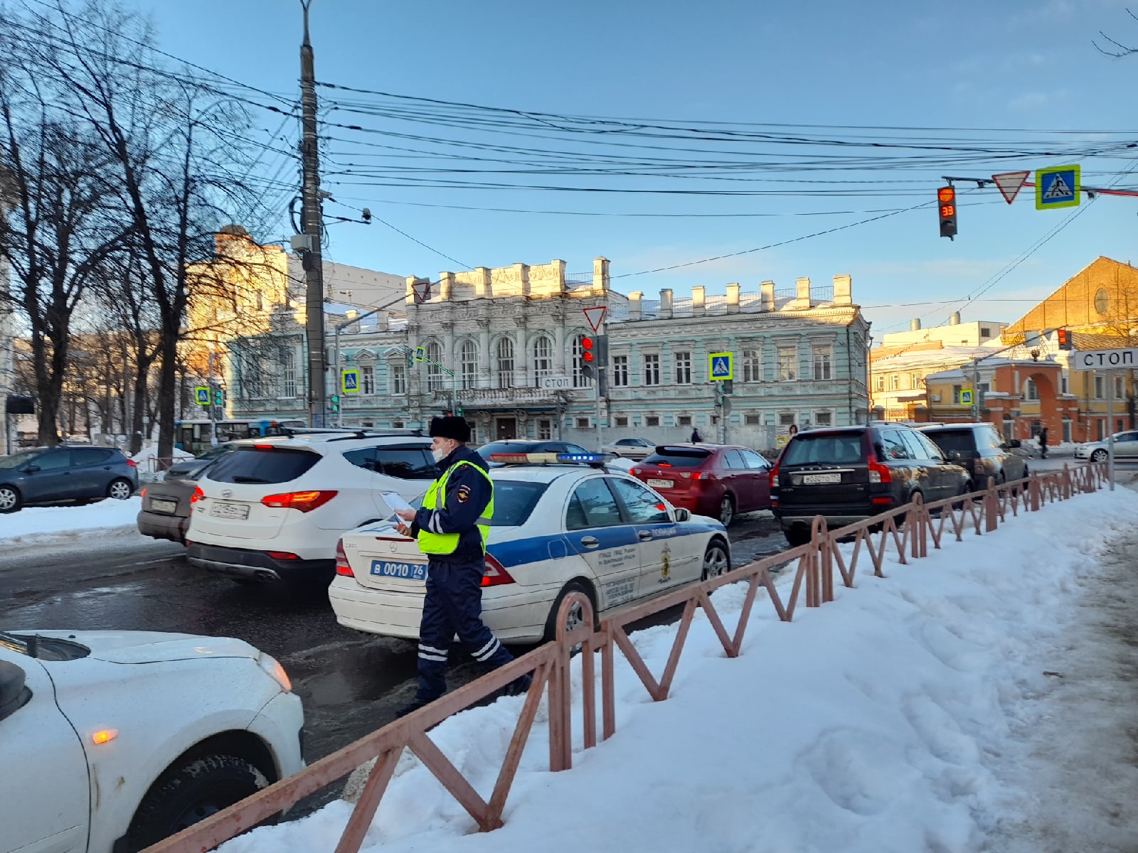В Ярославле трое пассажиров автобуса пострадали после серьезного ДТП