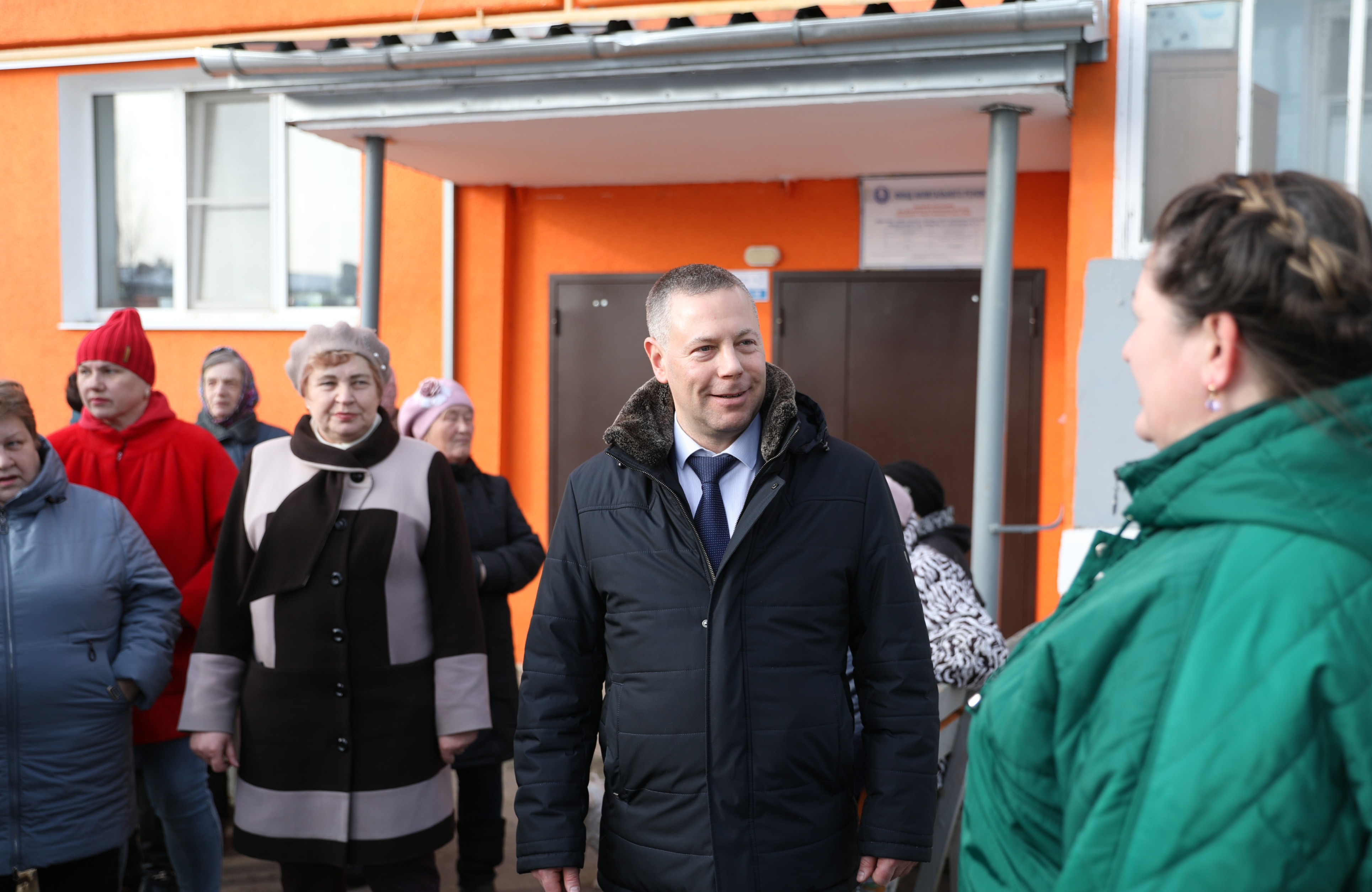 Михаил Евраев с рабочим визитом посетил Первомайский район