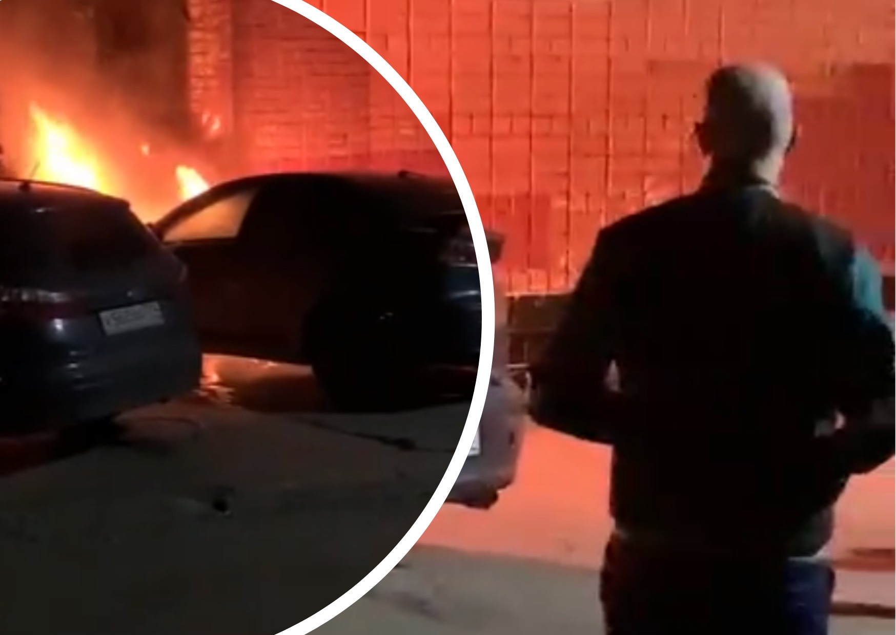 «Полыхал как свечка»: ночью в Ярославле сгорел автомобиль