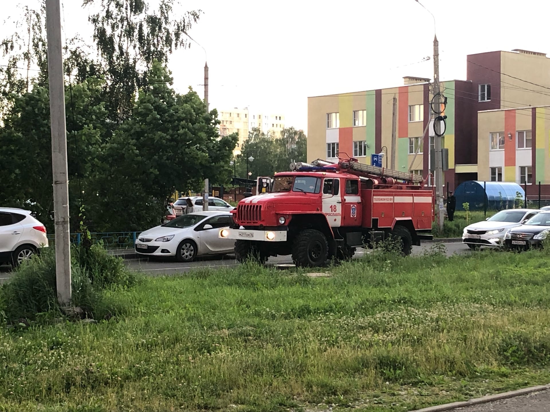  В Ярославской области случился крупный пожар