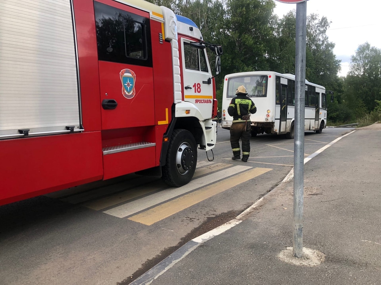 "Так себе приключение": в Ярославле на ходу вспыхнул автобус с людьми