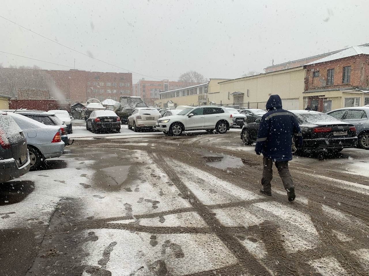 В Ярославской области выпал первый снег
