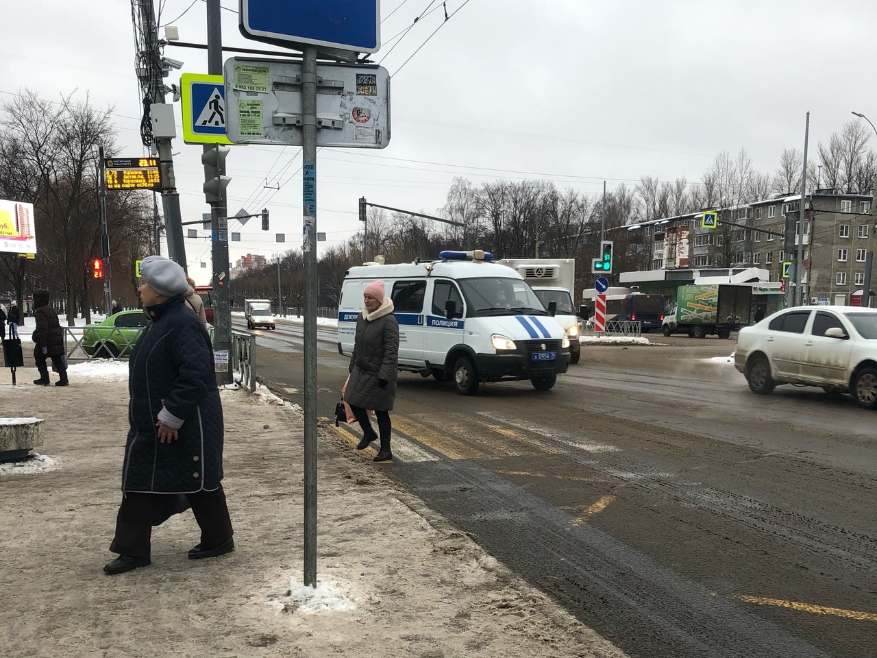 Под Ярославлем фура насмерть сбила женщину на пешеходном переходе