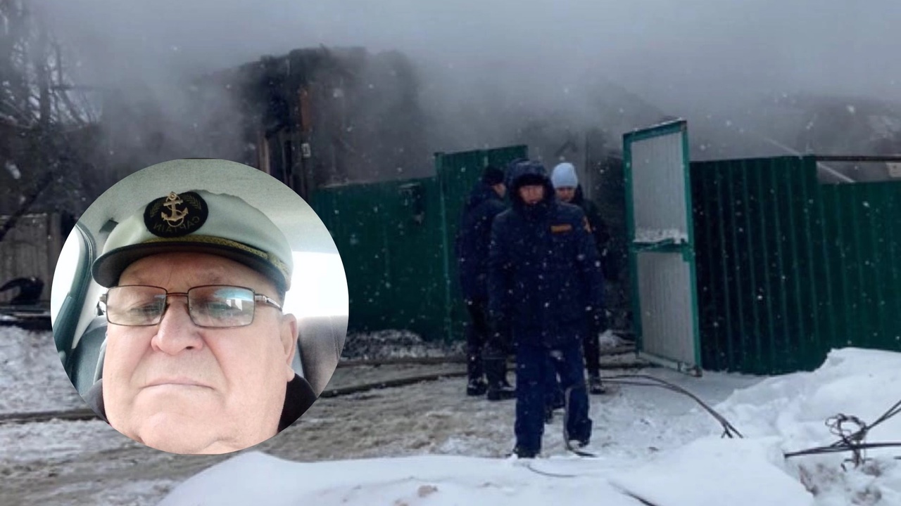 Без крыши над головой из-за страшного пожара остался мужчина в Ярославской области