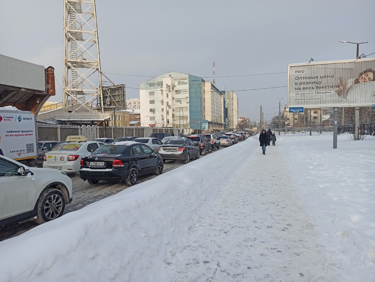 В Ярославле на Рождество для водителей перекроют часть города