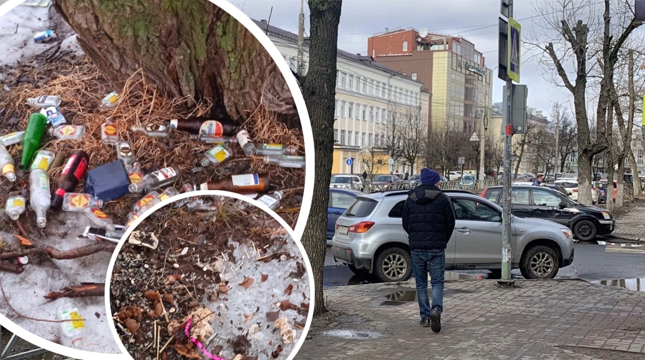 Снег сошёл, а помойка осталась: ярославцы в ярости от утопающего в мусоре города