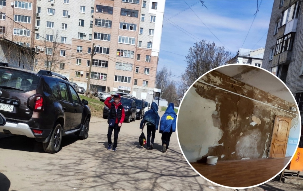 "Гниёт на глазах": в Переславле-Заллеском родители жалуются на разваливающуюся школу 
