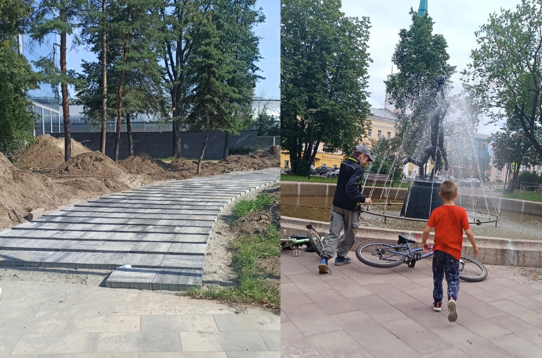  Ярославцы в ужасе от ремонта сквера, который делают по нацпроекту Путина