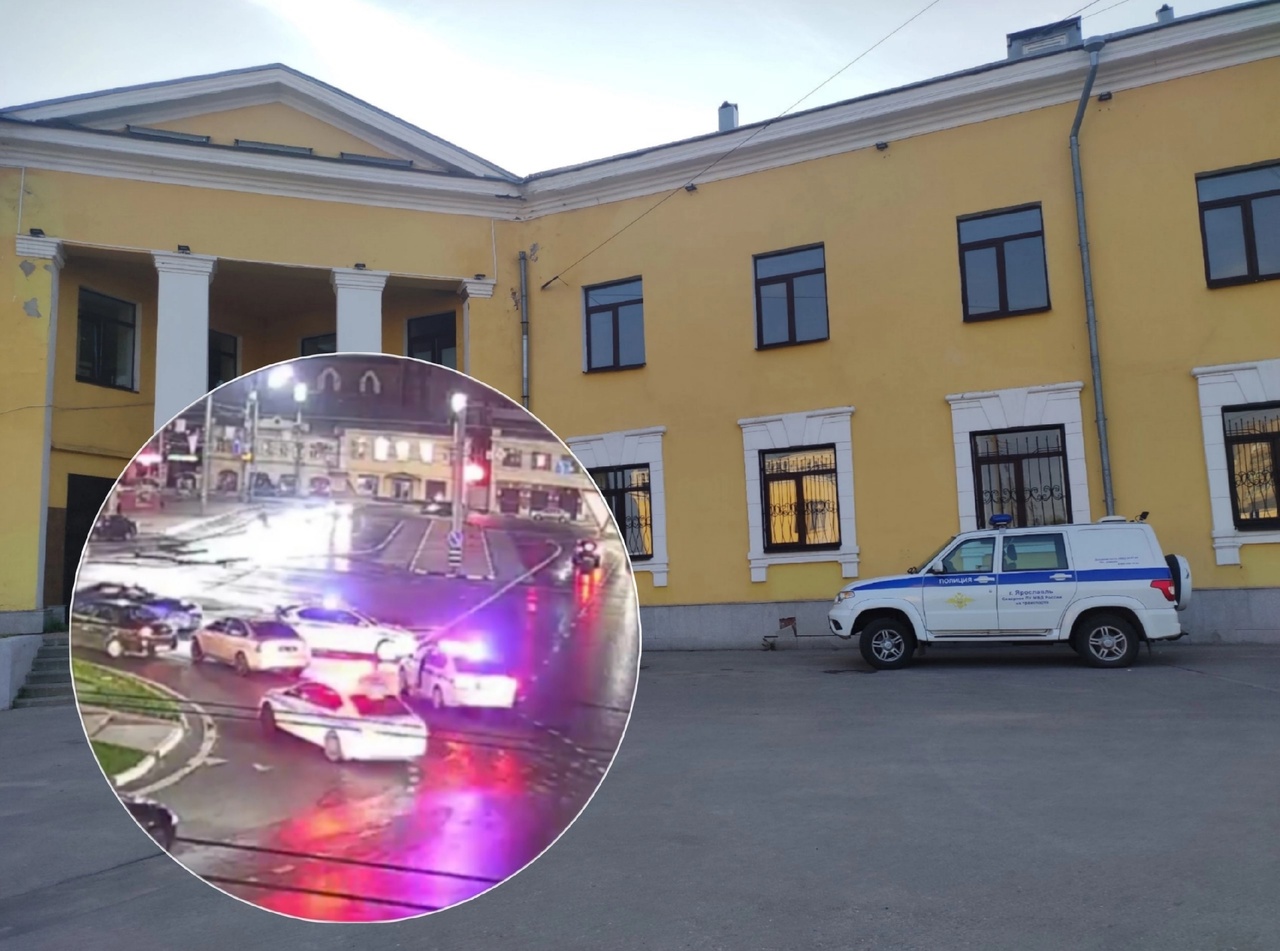 Стреляли по колёсам: в Ярославле сотрудники полиции остановили водителя с общественно-опасным поведе