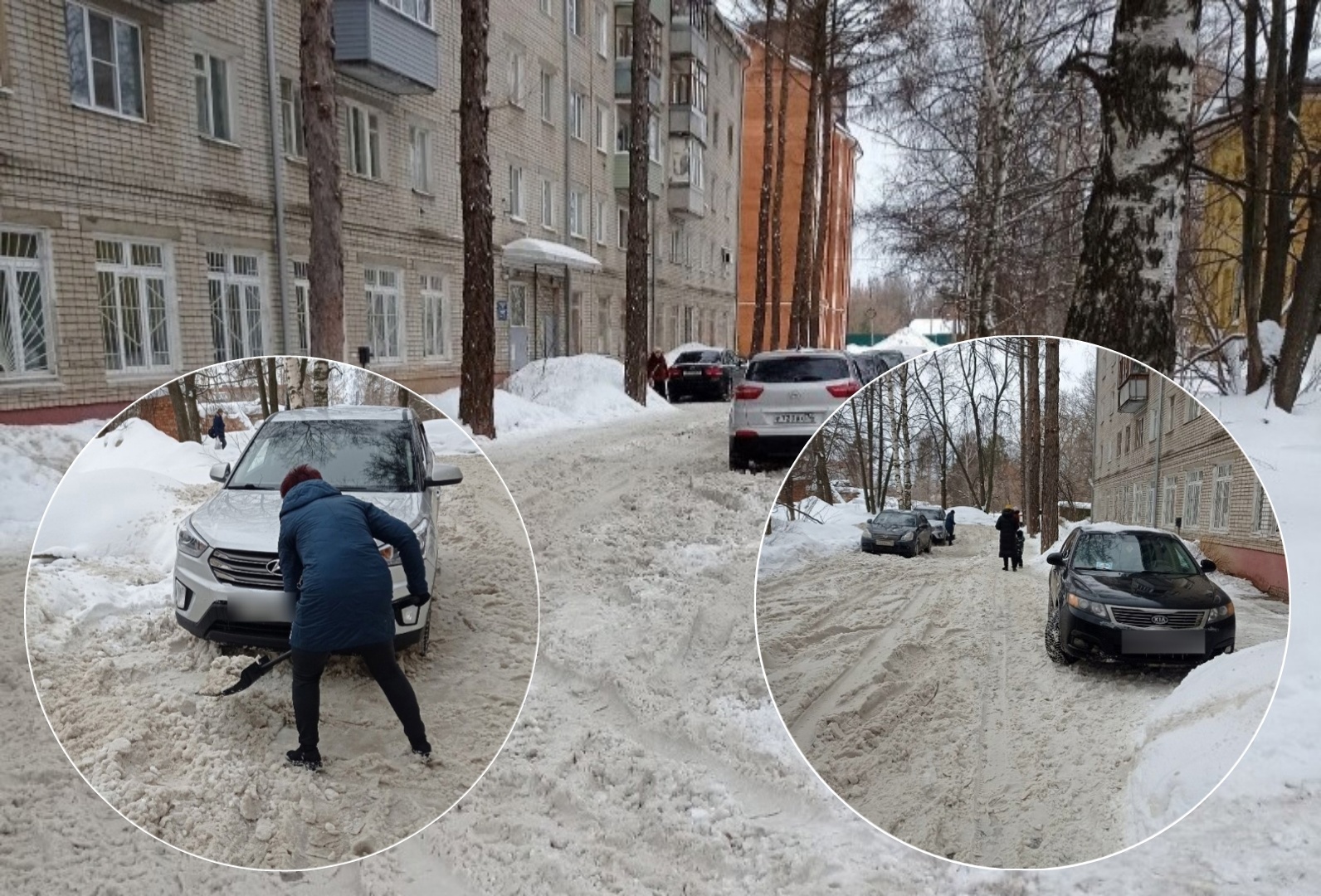 "Врач копает снег, чтобы уехать": ярославцы продолжают жаловаться на нечищеные от снега улицы