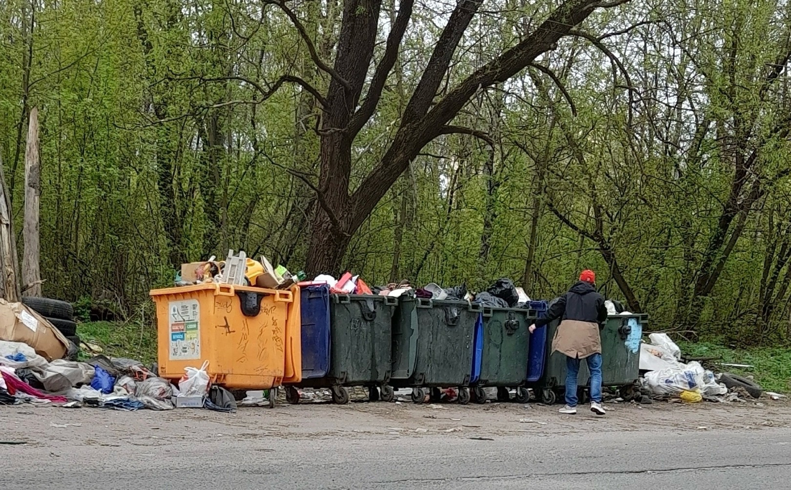 Район в Ярославле задыхается от мусора