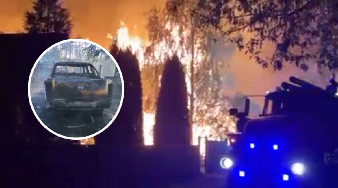В Ярославской области дотла сгорел дом многодетной семьи