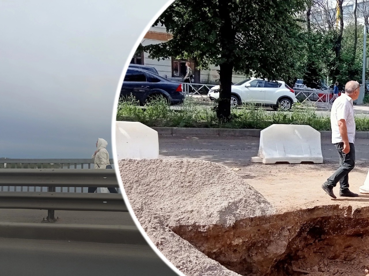 В Ярославле начались работы на эстакаде Юбилейного моста