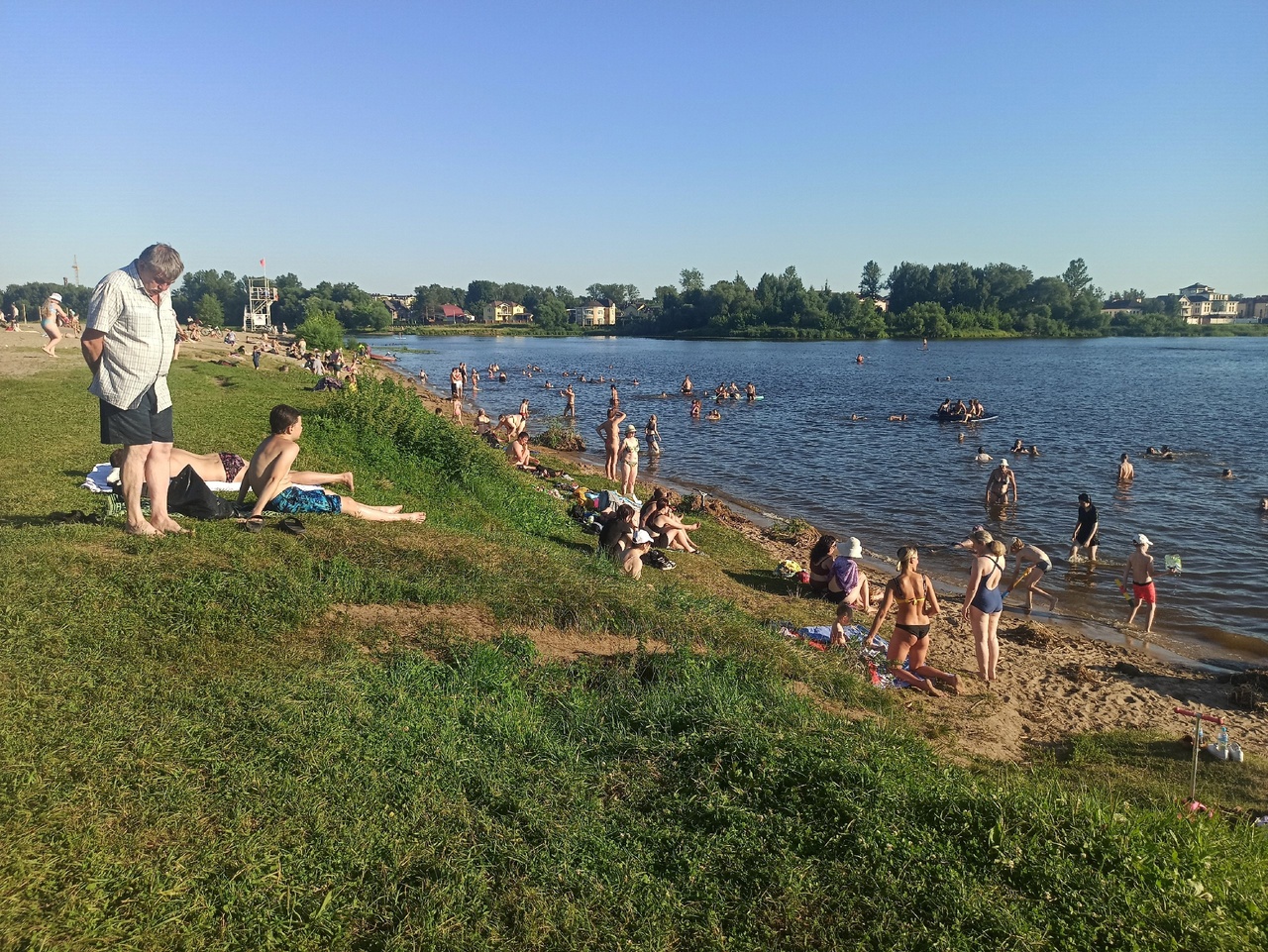 В Ярославле выбрали самый удобный пляж