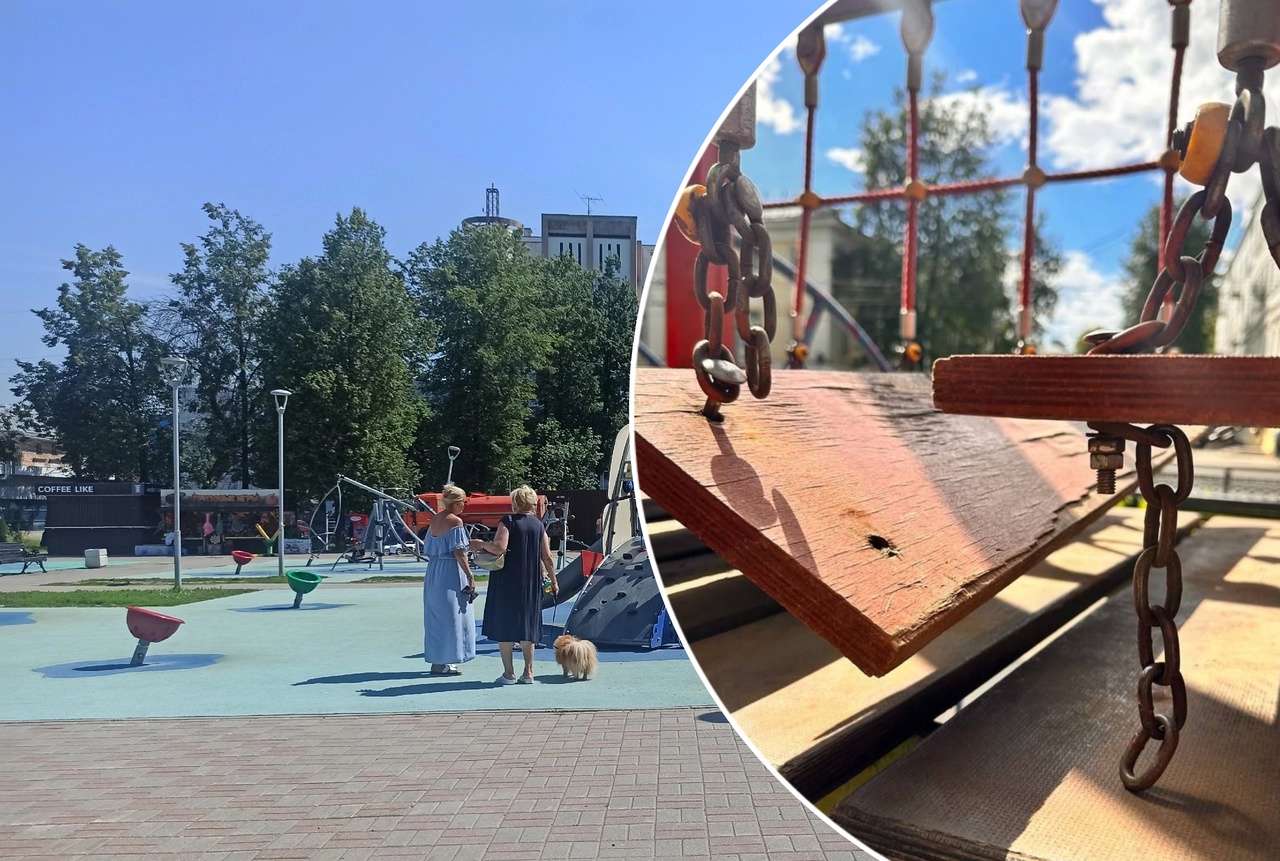Прокуратура заставила мэрию отремонтировать детскую площаку на Первомайском бульваре