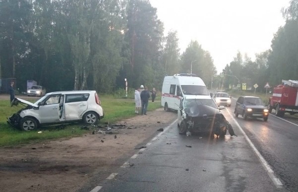 В ДТП в Мышкинском районе пострадали две маленькие девочки 