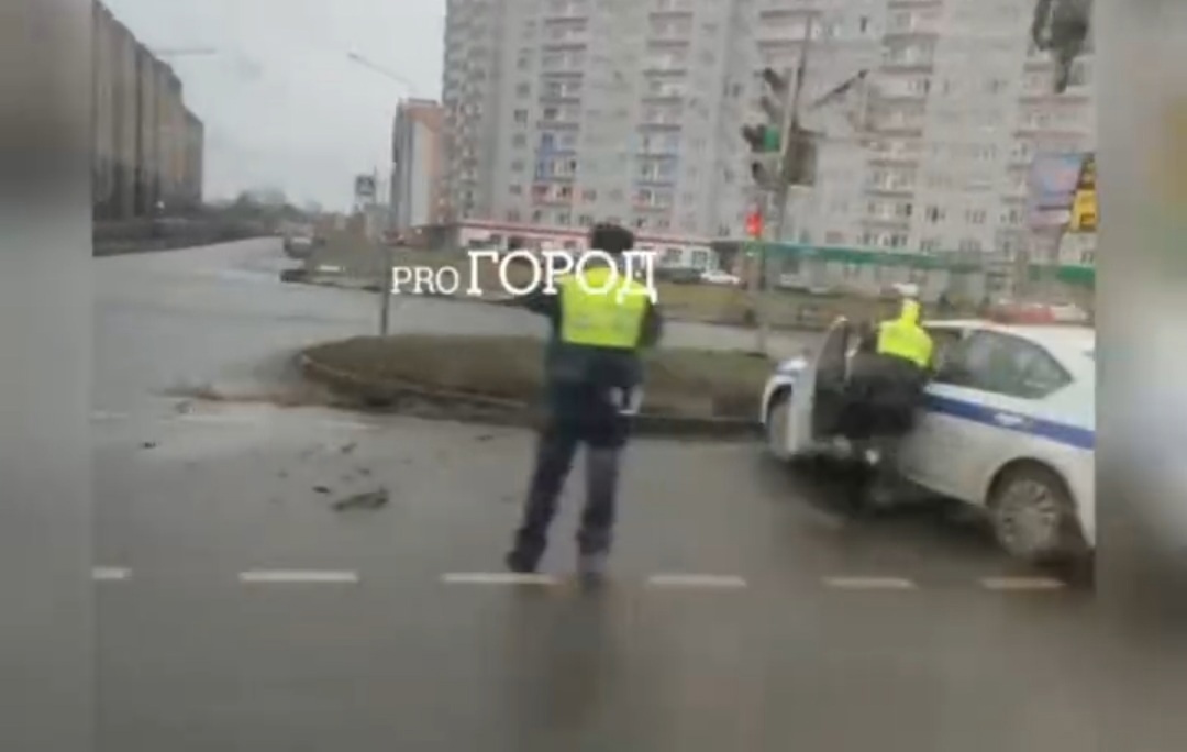 В Ярославле произошла автобойня с участием ДПС