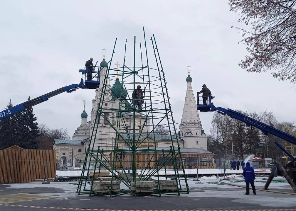 20 декабря в центре Ярославля засияет новогодняя ёлка