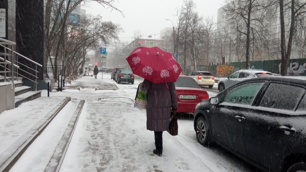 Шторм в 7 баллов и мокрый снег накроют Ярославль в эти выходные